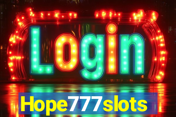 Hope777slots