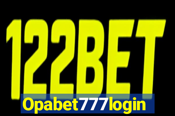 Opabet777login