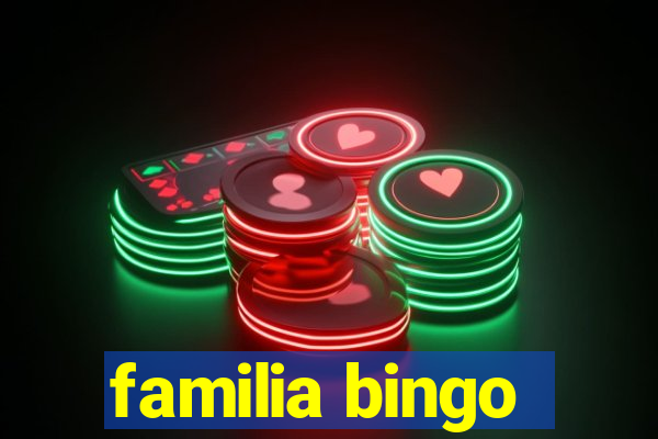 familia bingo