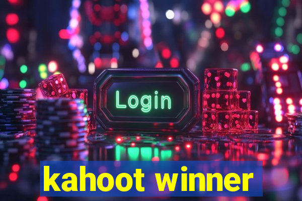 kahoot winner