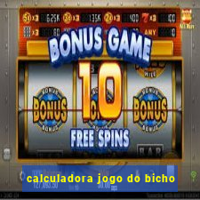 calculadora jogo do bicho