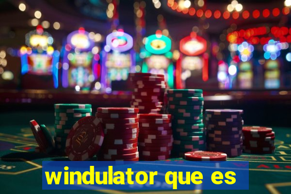 windulator que es