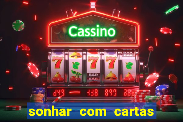 sonhar com cartas de baralho no chao