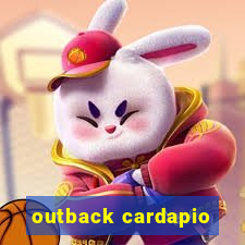 outback cardapio