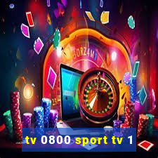 tv 0800 sport tv 1