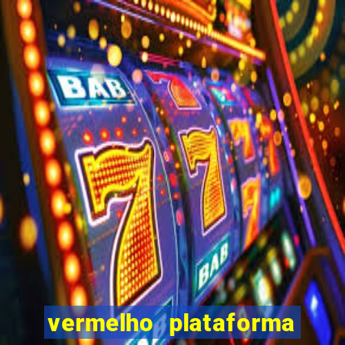 vermelho plataforma de jogos