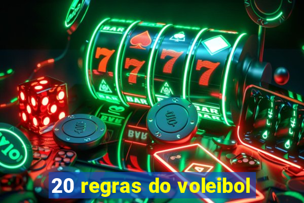 20 regras do voleibol