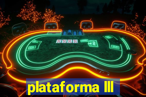 plataforma lll