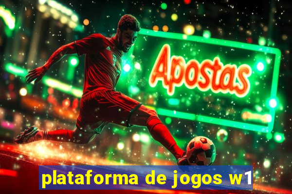 plataforma de jogos w1