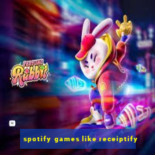 spotify games like receiptify