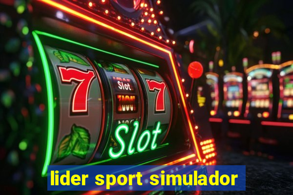 lider sport simulador