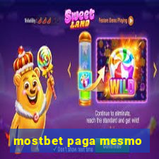 mostbet paga mesmo