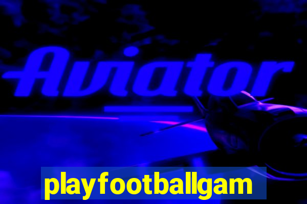 playfootballgames